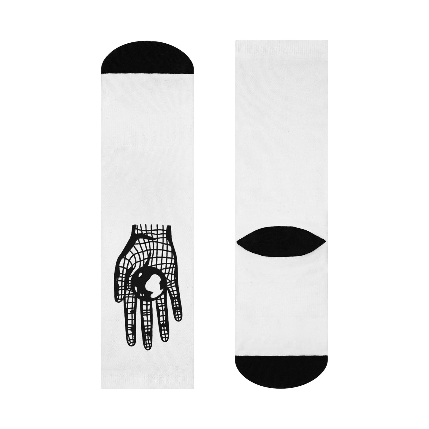 Different Culture - Socks - Hand World Logo