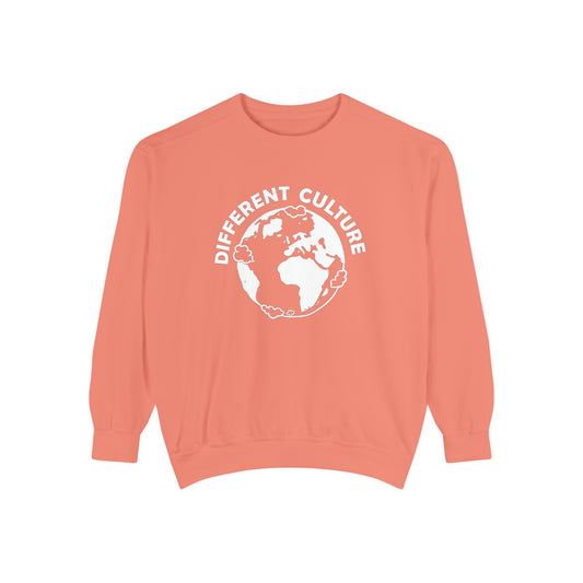 Different Culture - Sweatshirt - World Logo Garment-Dyed