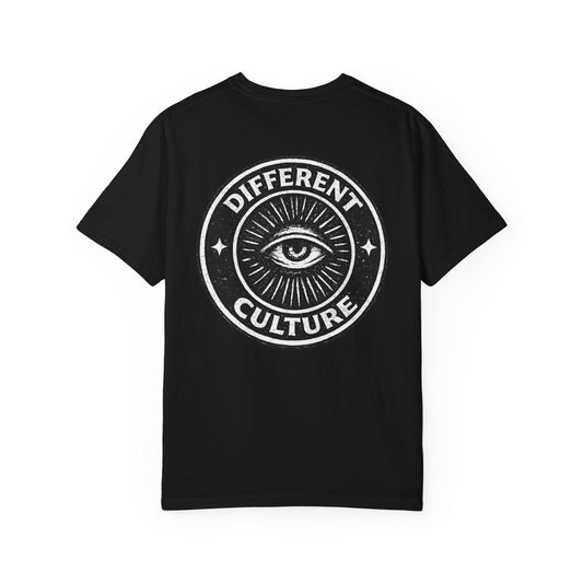 Different Culture - Watchful Eye T-Shirt โ Graphic Vintage Eye Logo Tee