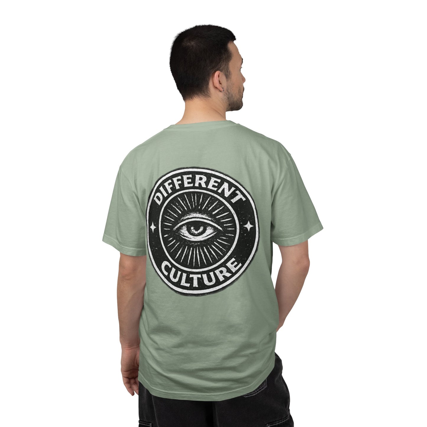 Different Culture -  Watchful Eye T-Shirt — Graphic Vintage Eye Logo Tee