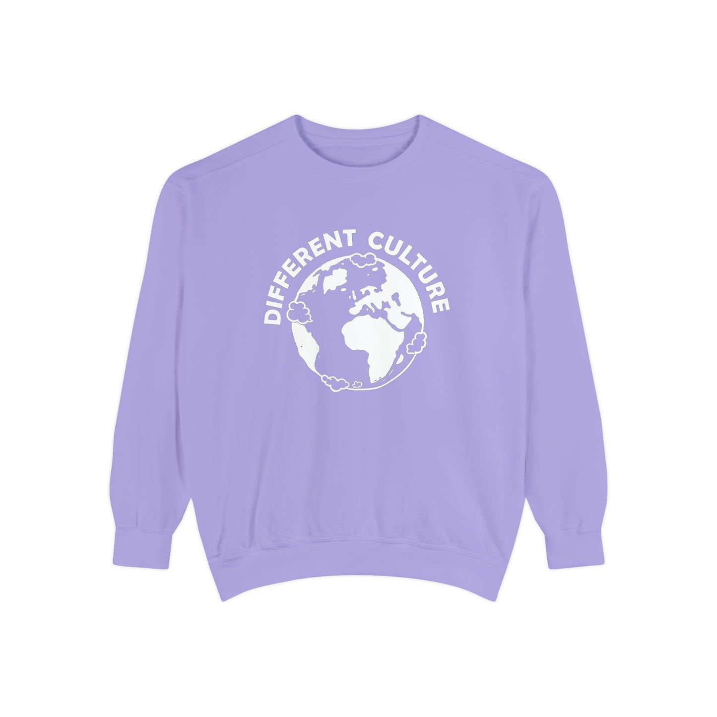 Different Culture - Sweatshirt - World Logo Garment-Dyed