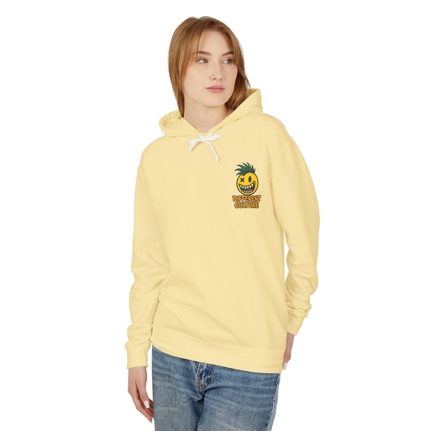 Different Culture - Hoodie - Pina Smiley Lightweight