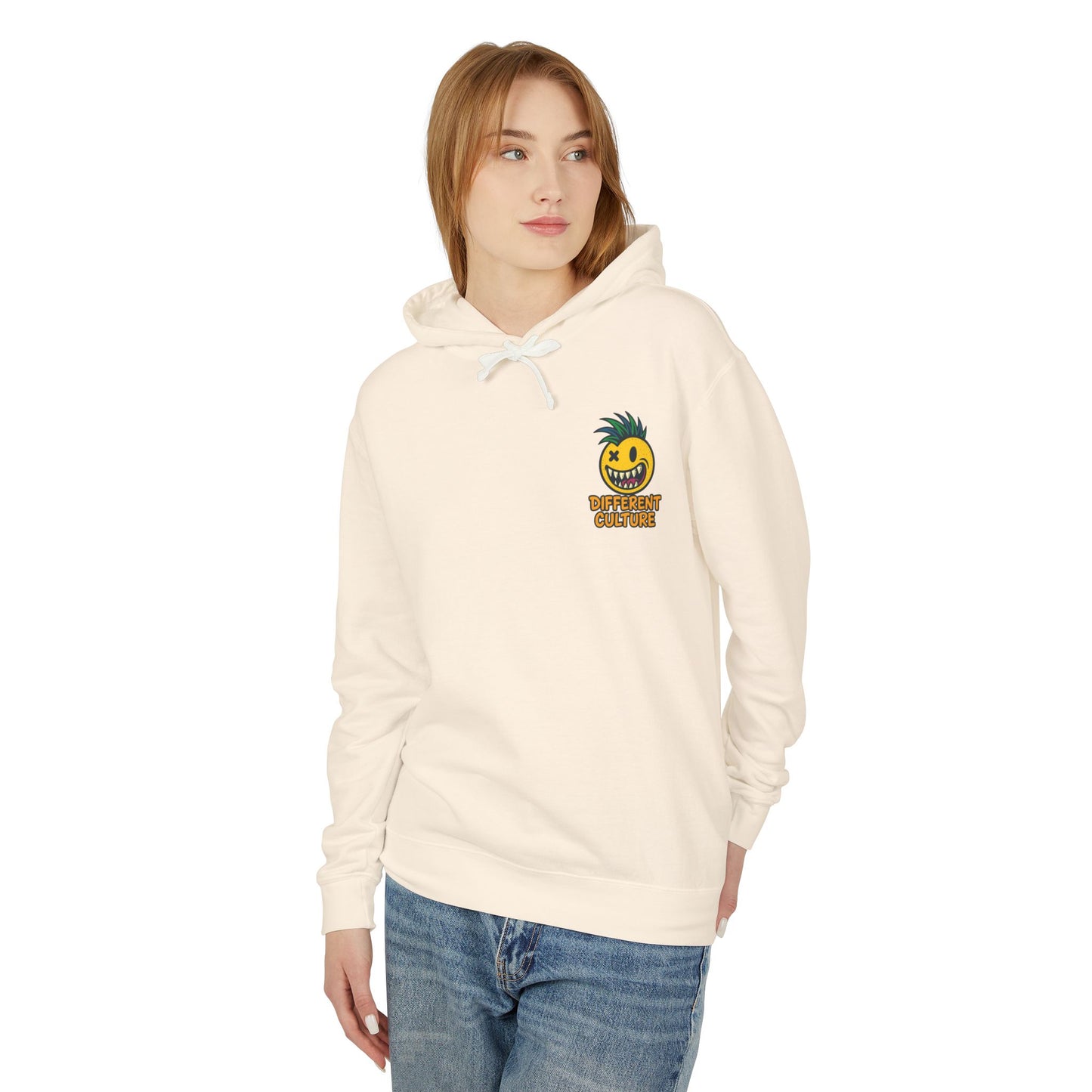 Different Culture - Hoodie - Pina Smiley Lightweight