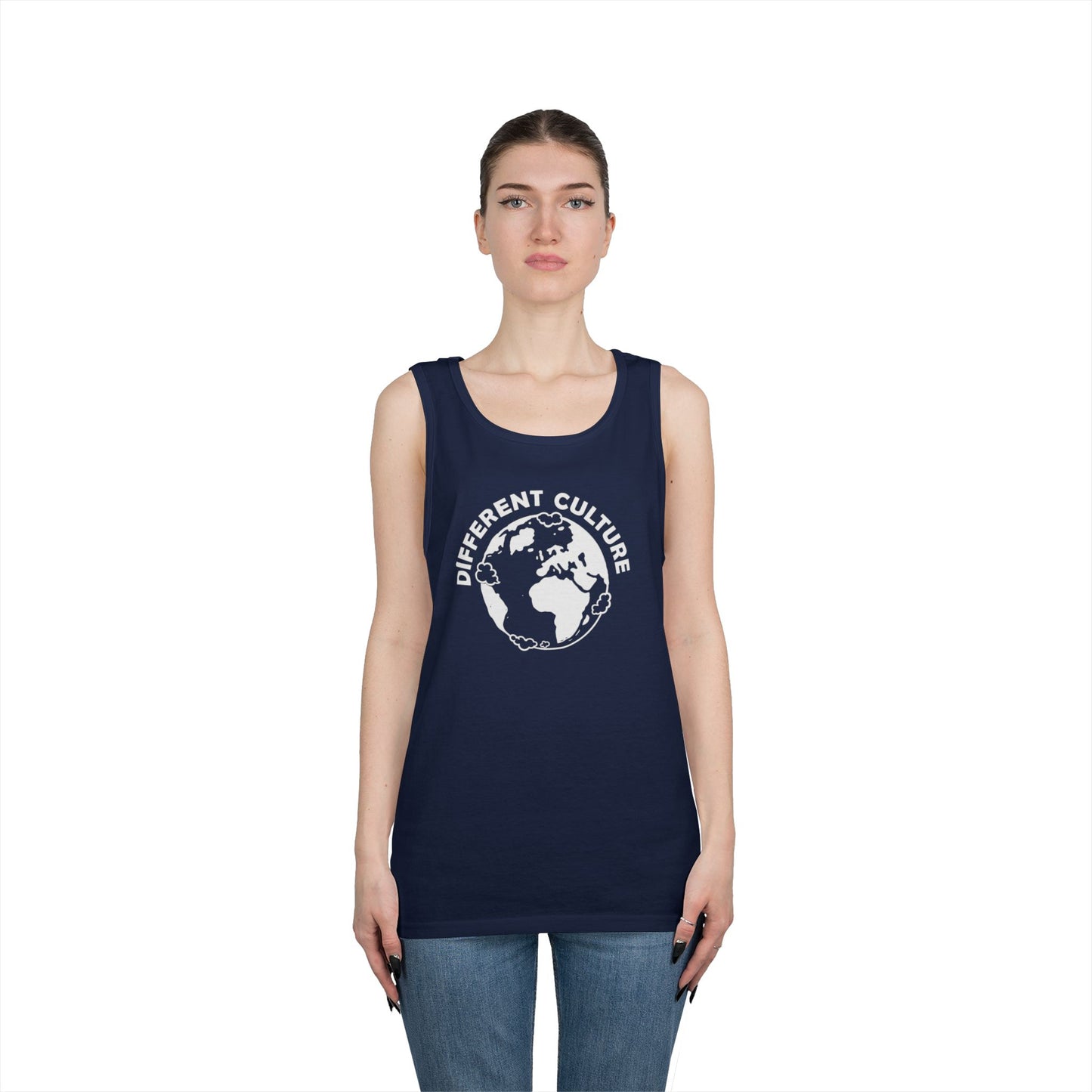 Different Culture - Tank Top - World Logo