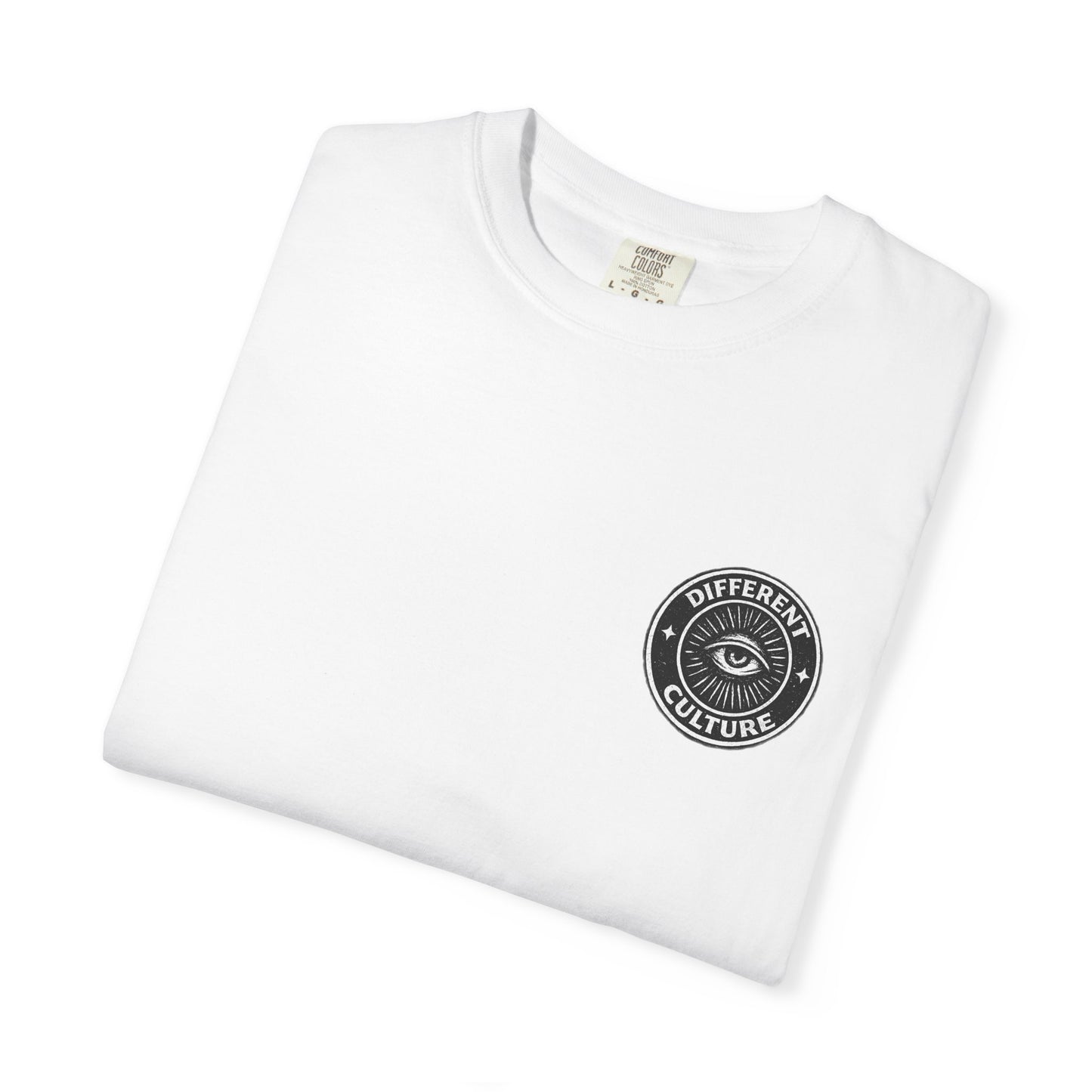 Different Culture -  Watchful Eye T-Shirt — Graphic Vintage Eye Logo Tee