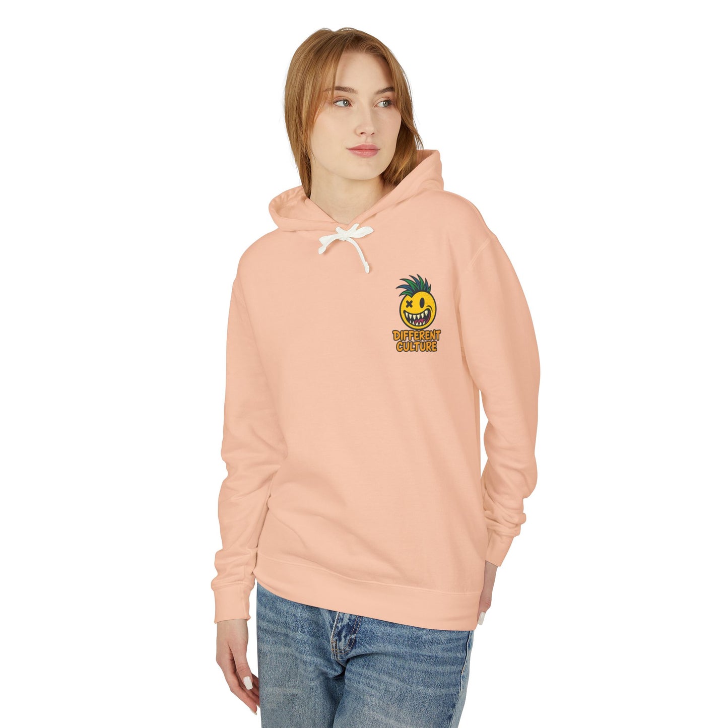 Different Culture - Hoodie - Pina Smiley Lightweight