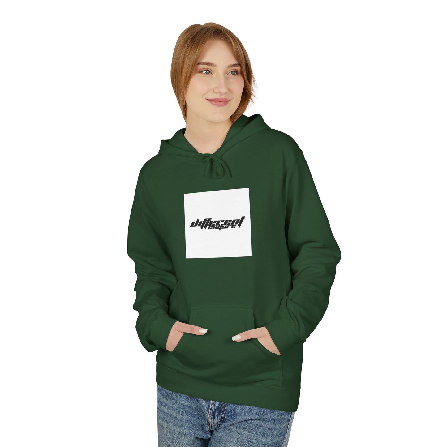 Different Culture - Hoodie - Softstyle Fleece World Logo