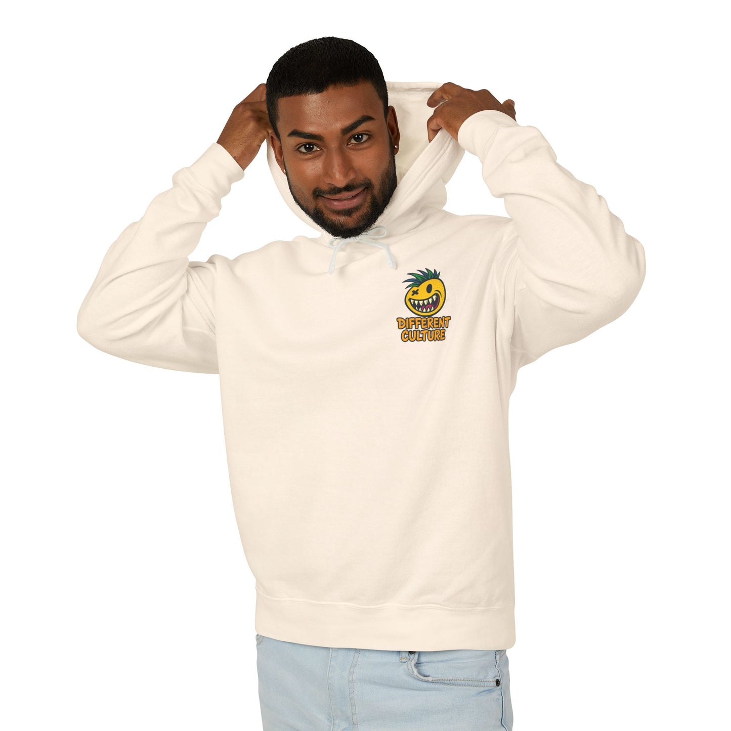 Different Culture - Hoodie - Pina Smiley Lightweight