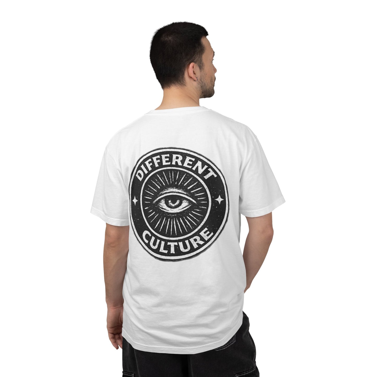 Different Culture -  Watchful Eye T-Shirt — Graphic Vintage Eye Logo Tee