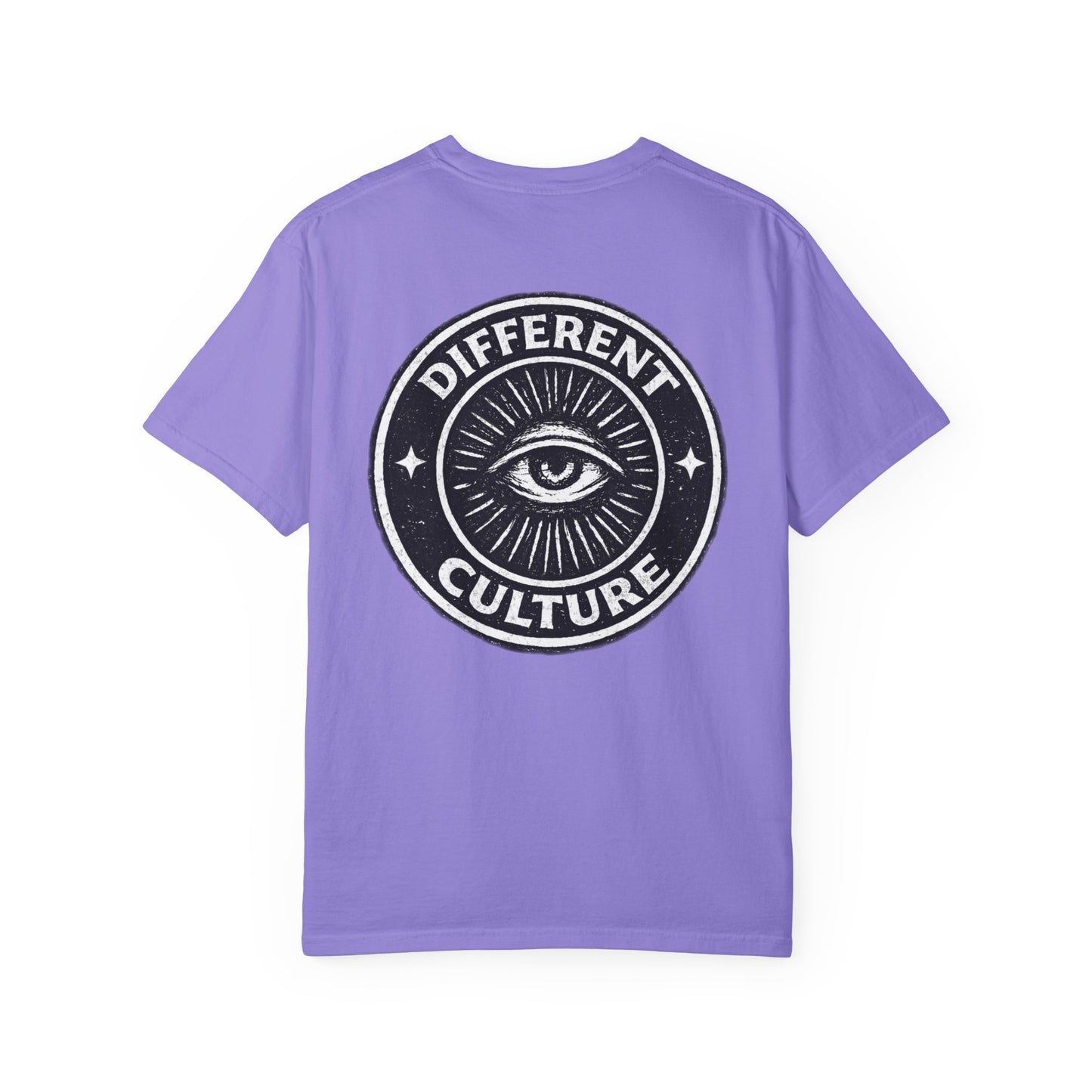 Different Culture -  Watchful Eye T-Shirt — Graphic Vintage Eye Logo Tee