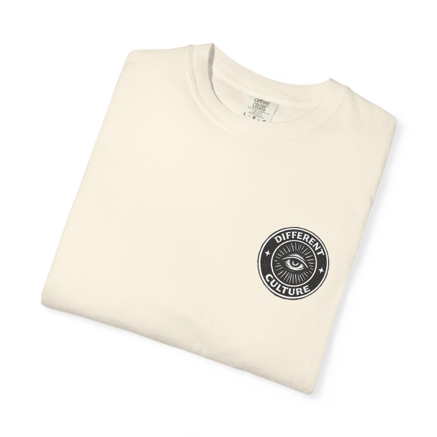 Different Culture -  Watchful Eye T-Shirt — Graphic Vintage Eye Logo Tee