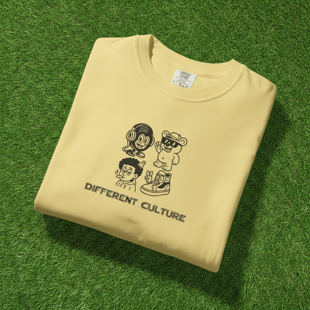 Different Culture - T-Shirt - Retro Culture Vibes
