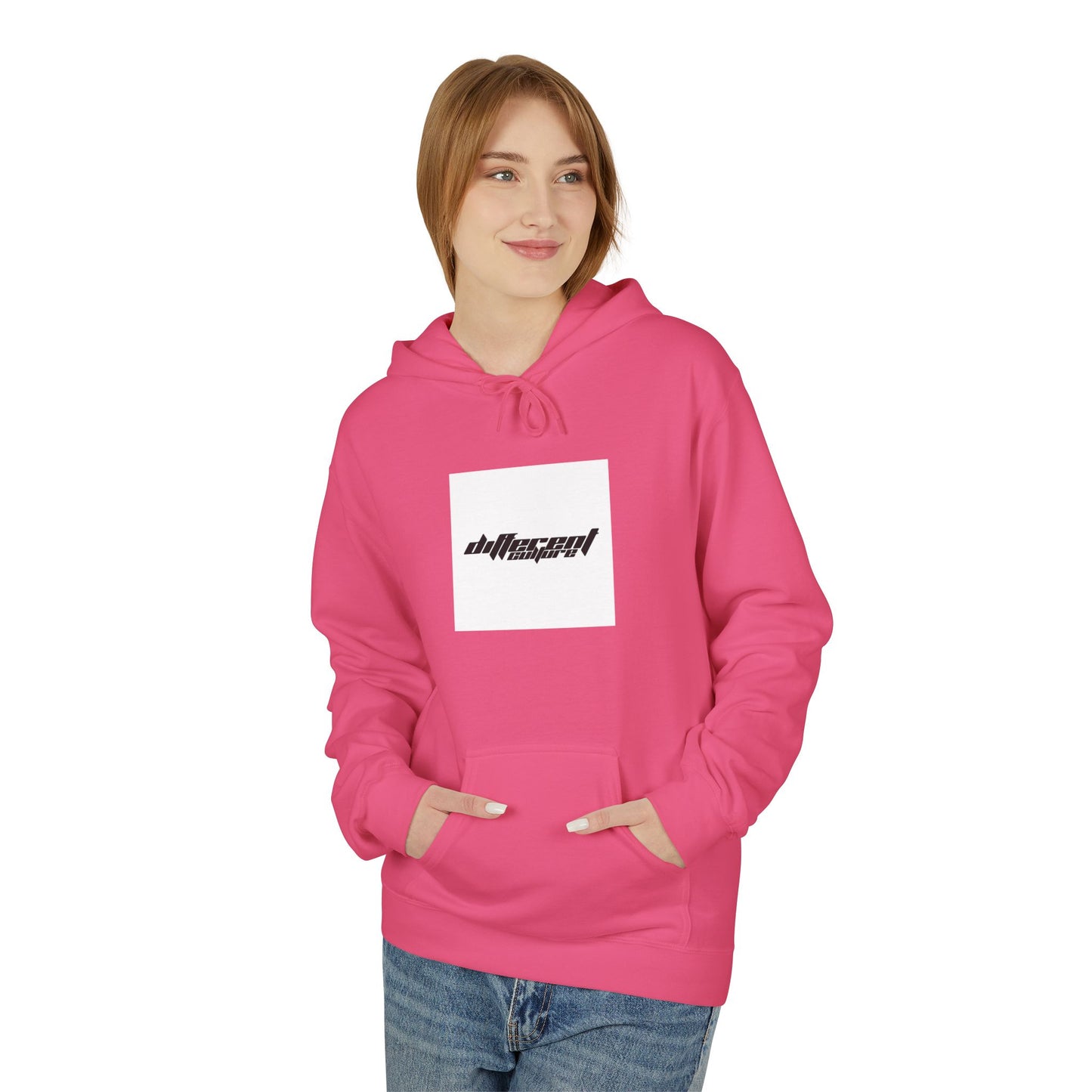 Different Culture - Hoodie - Softstyle Fleece World Logo