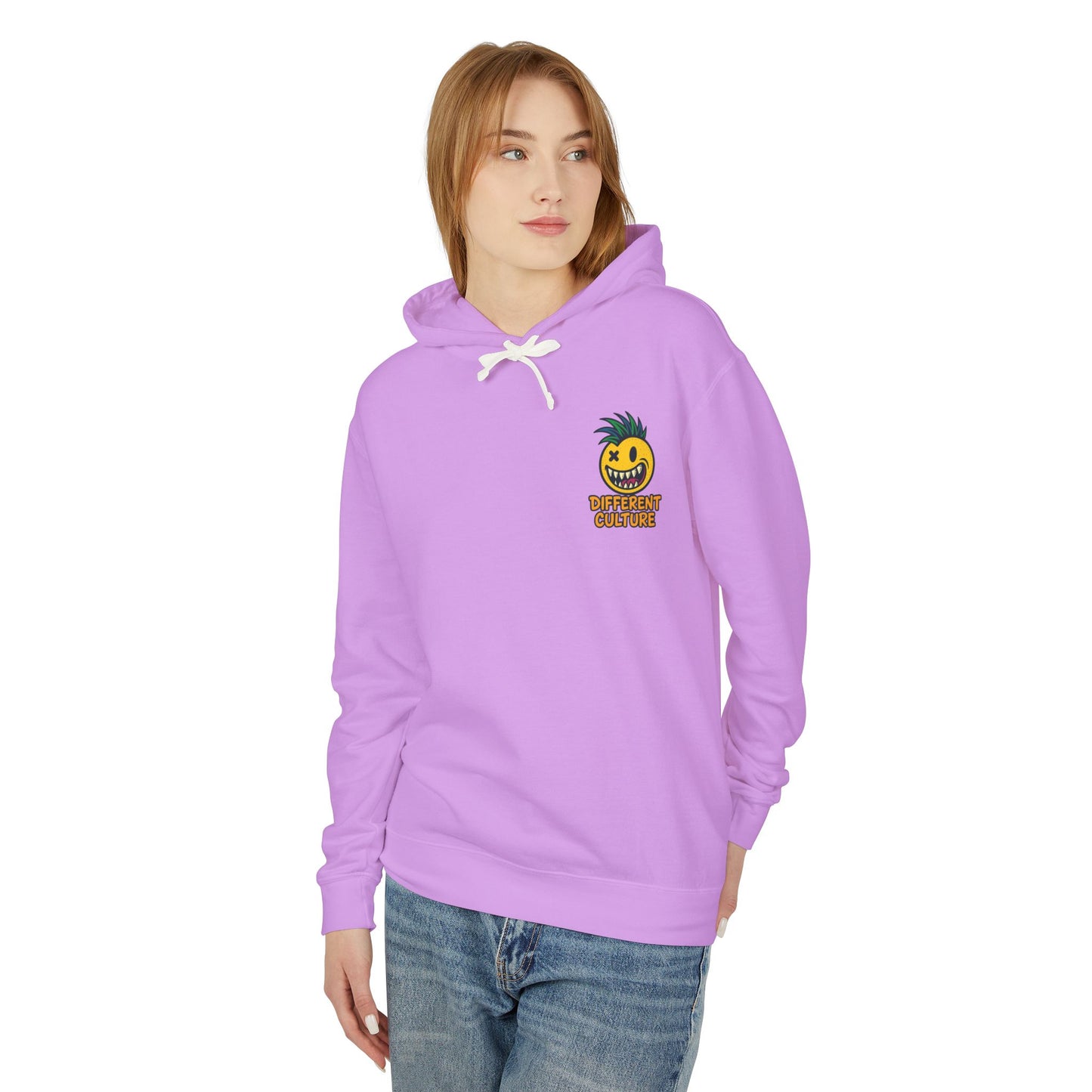 Different Culture - Hoodie - Pina Smiley Lightweight