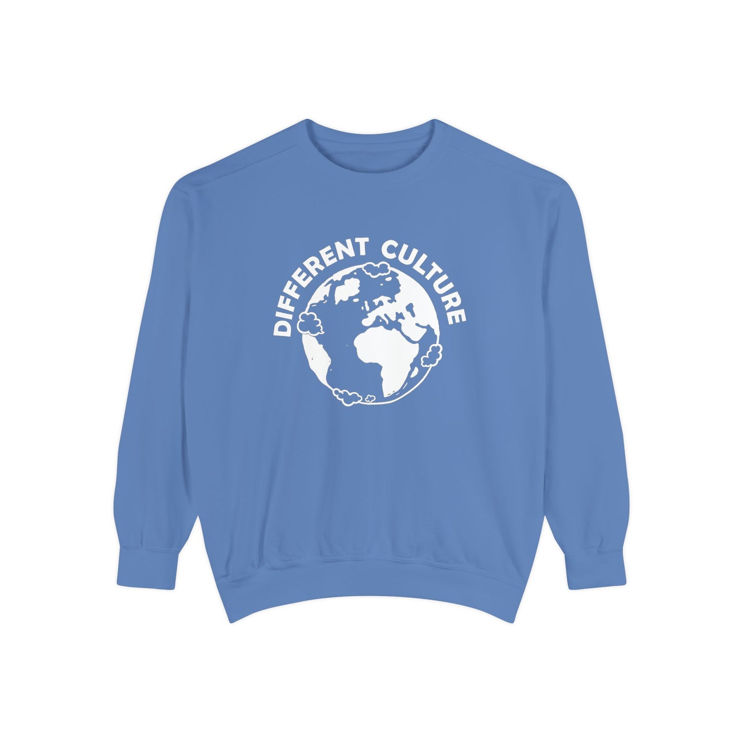 Different Culture - Sweatshirt - World Logo Garment-Dyed