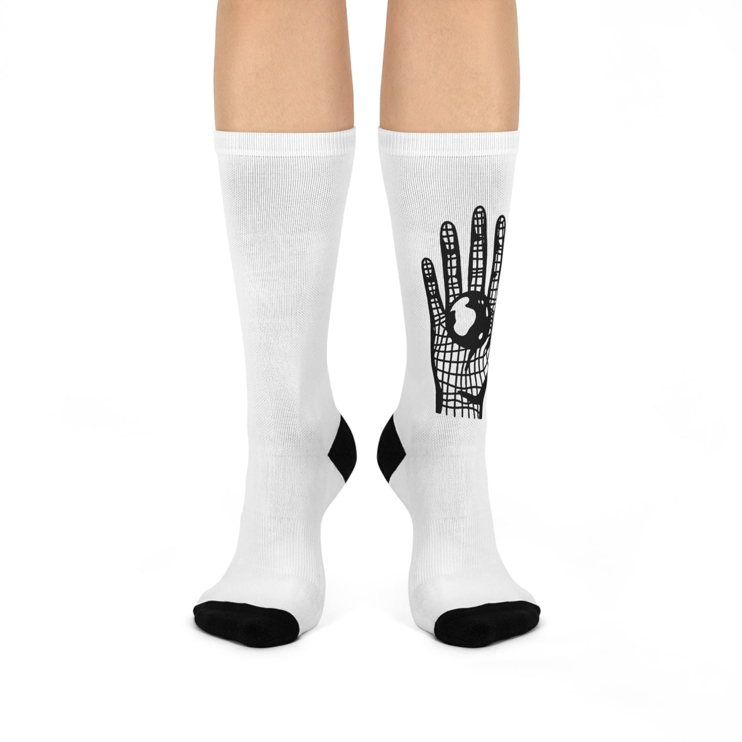 Different Culture - Socks - Hand World Logo