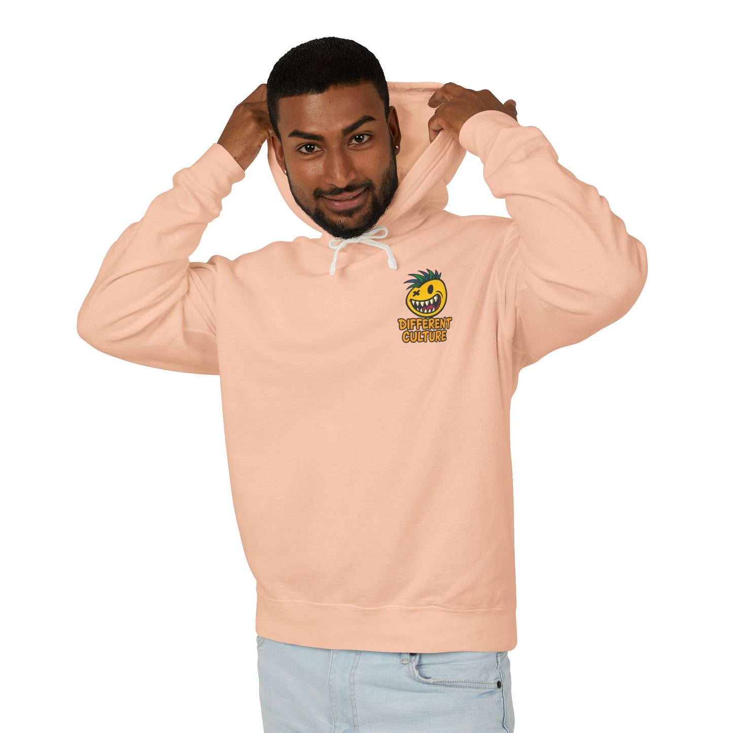 Different Culture - Hoodie - Pina Smiley Lightweight