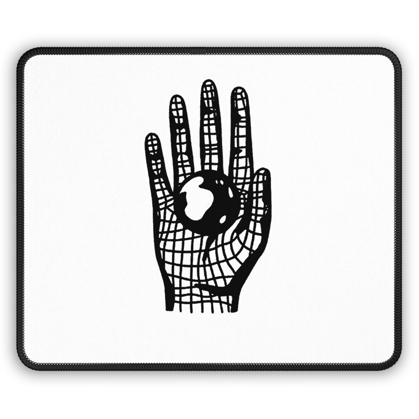 Different Culture - Gaming Mouse Pad - Hand World Logo