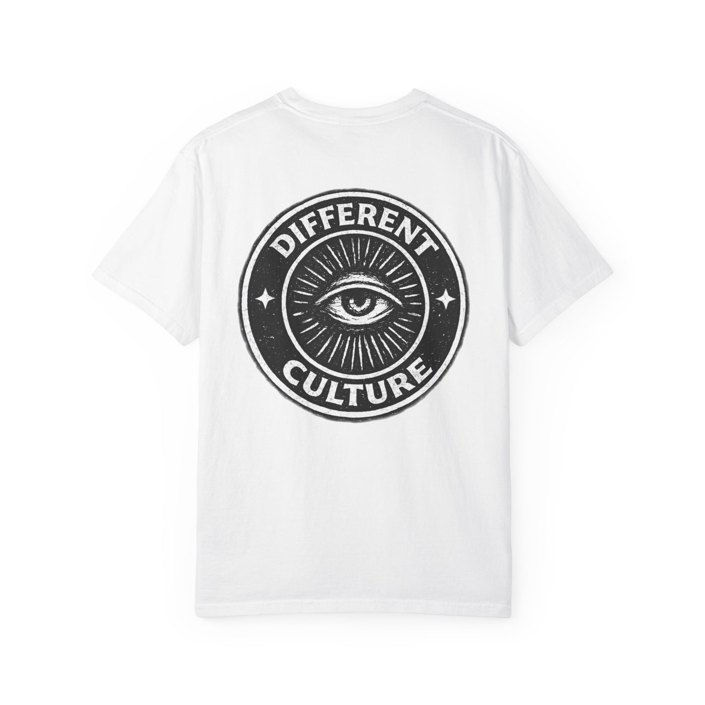 Different Culture -  Watchful Eye T-Shirt — Graphic Vintage Eye Logo Tee