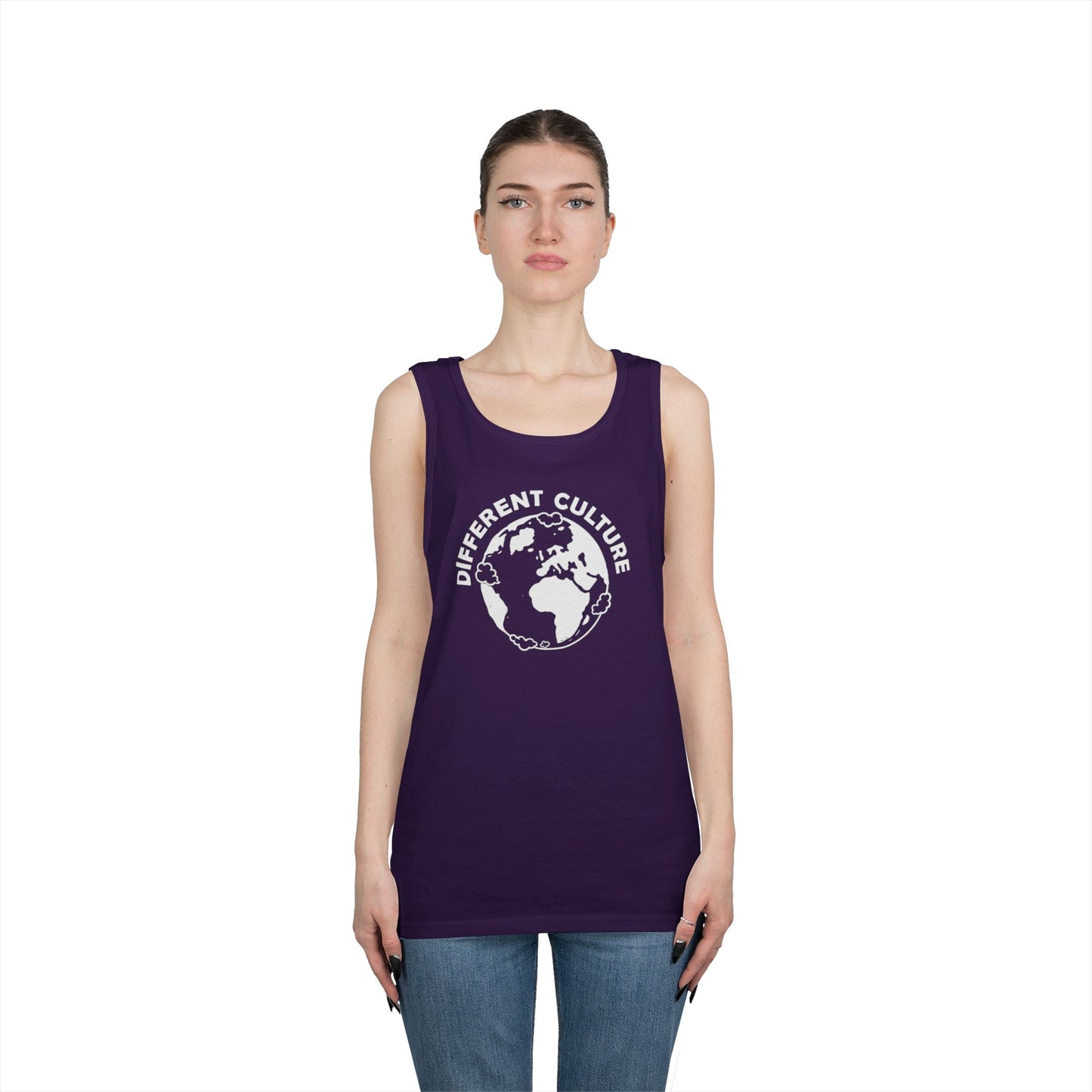 Different Culture - Tank Top - World Logo