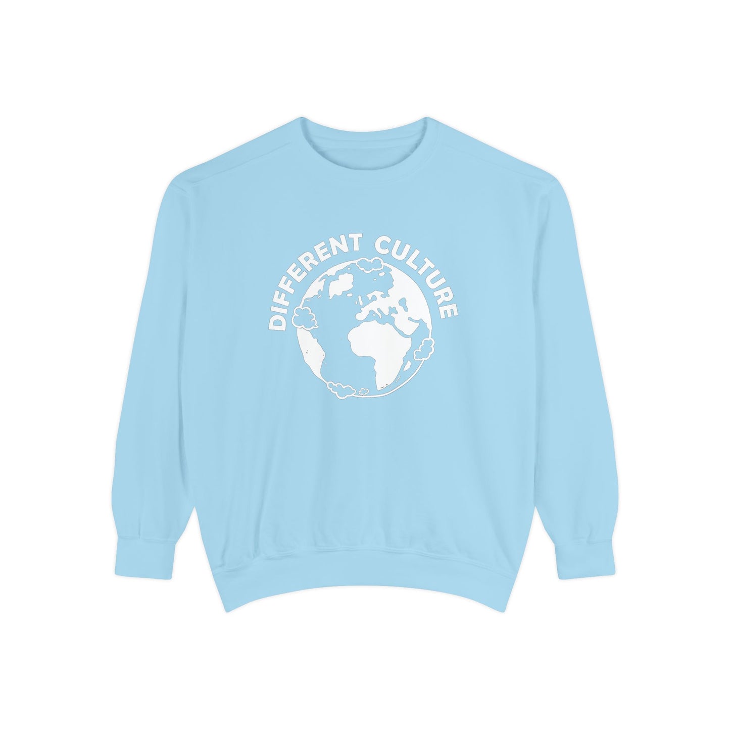 Different Culture - Sweatshirt - World Logo Garment-Dyed