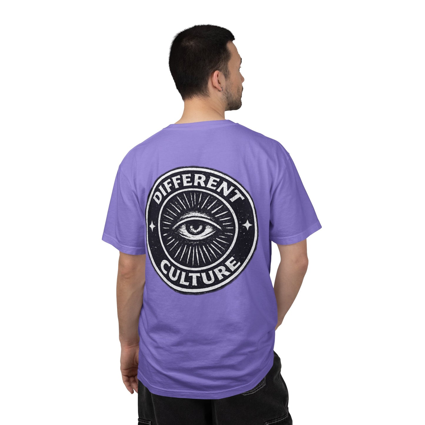 Different Culture -  Watchful Eye T-Shirt — Graphic Vintage Eye Logo Tee