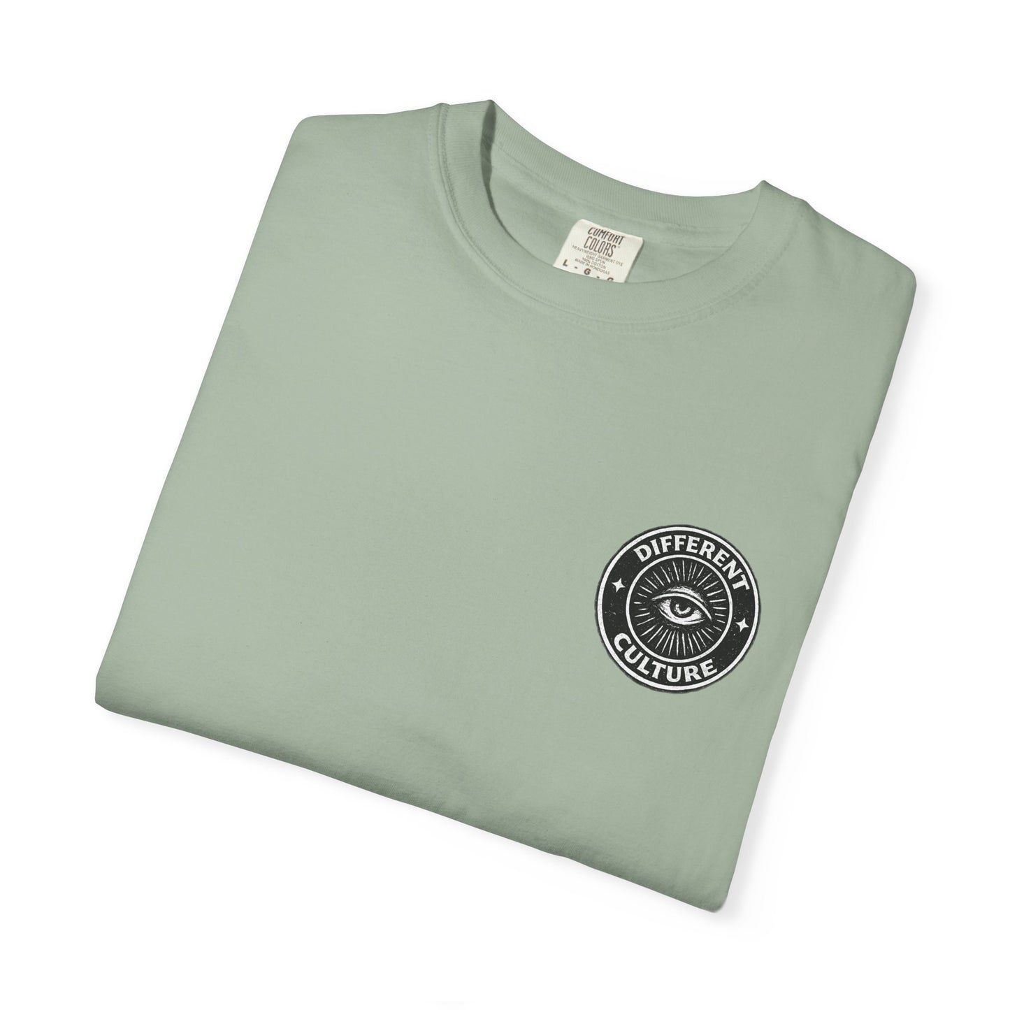Different Culture -  Watchful Eye T-Shirt — Graphic Vintage Eye Logo Tee
