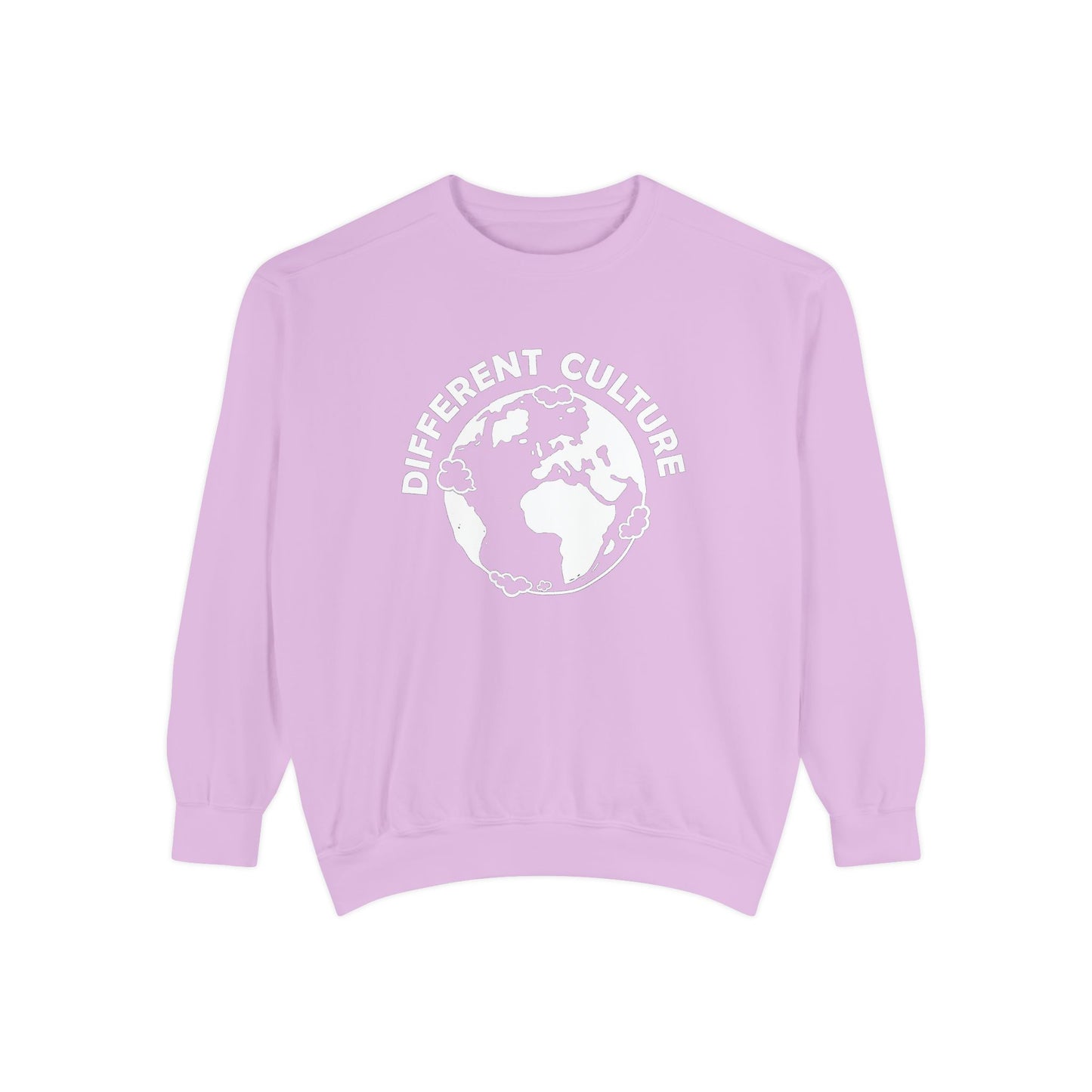 Different Culture - Sweatshirt - World Logo Garment-Dyed