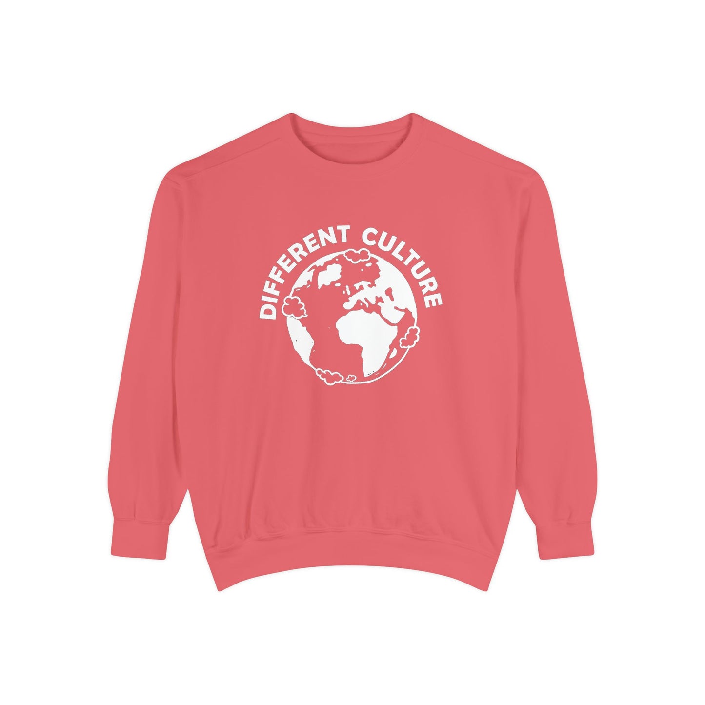 Different Culture - Sweatshirt - World Logo Garment-Dyed