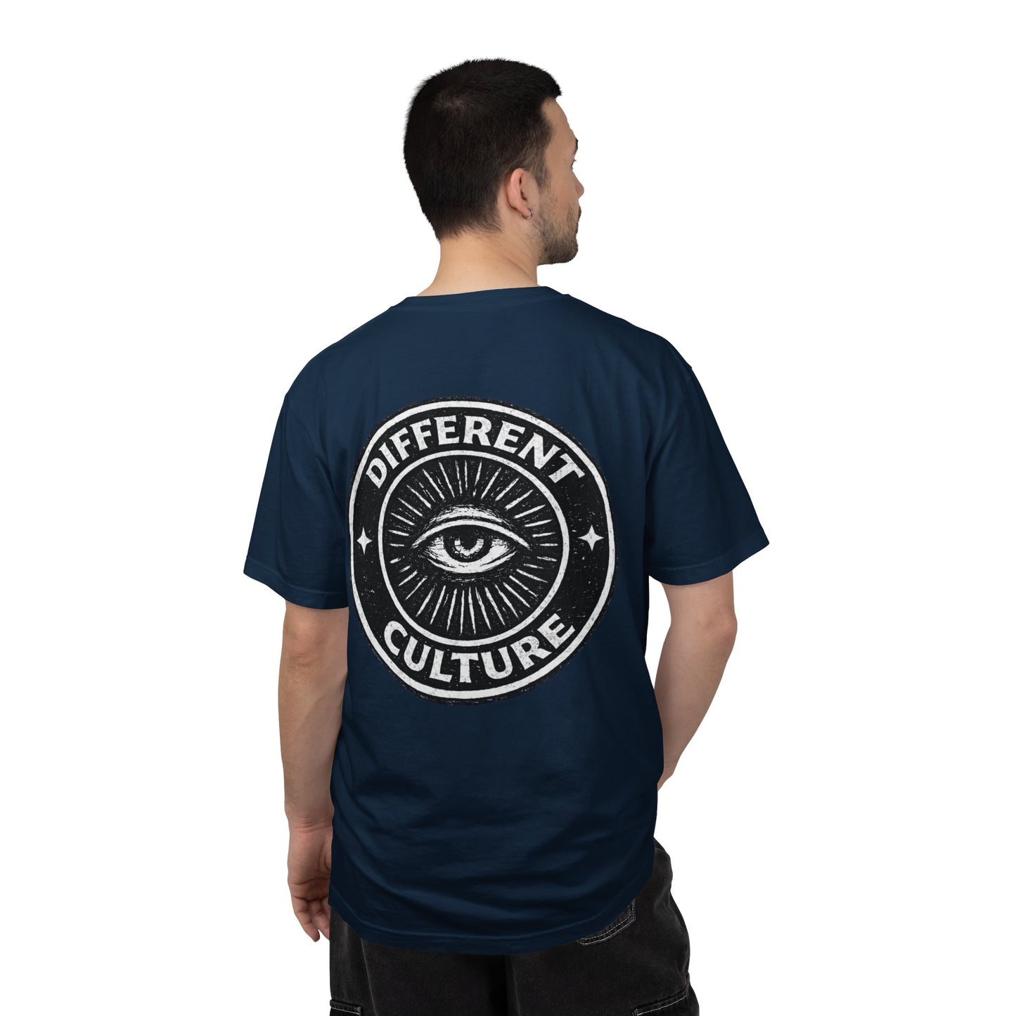 Different Culture -  Watchful Eye T-Shirt — Graphic Vintage Eye Logo Tee