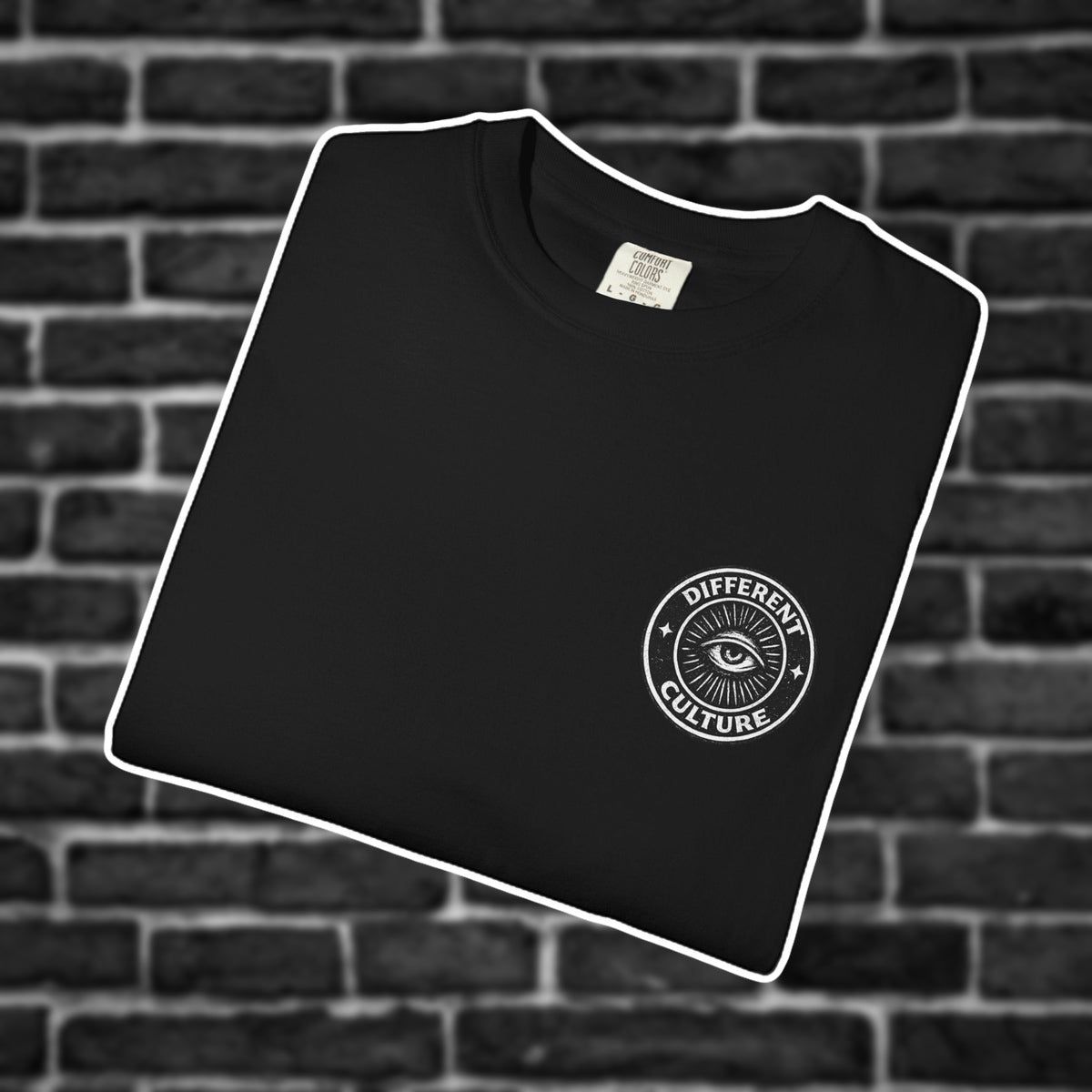 Different Culture -  Watchful Eye T-Shirt — Graphic Vintage Eye Logo Tee